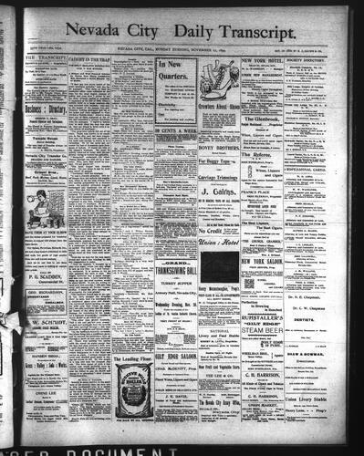 November 27, 1899