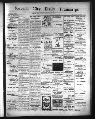 November 3, 1899