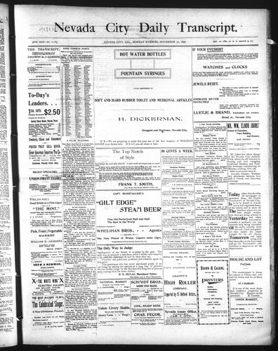 November 30, 1896