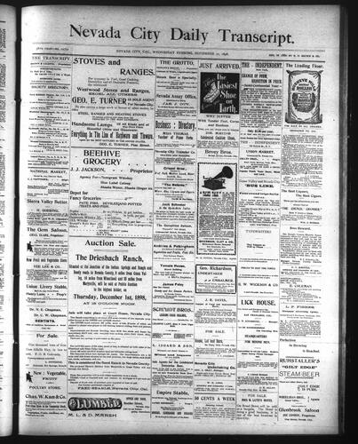 November 30, 1898
