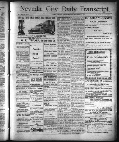 November 30, 1900