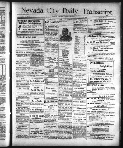 November 5, 1900