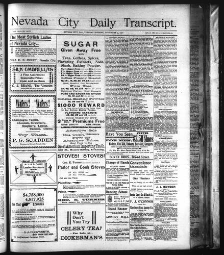 November 5, 1901