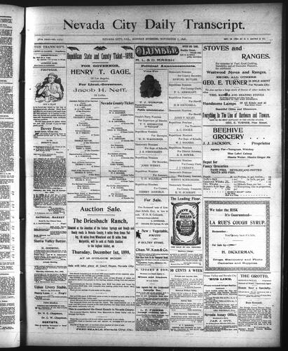 November 7, 1898