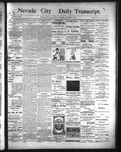 November 7, 1899