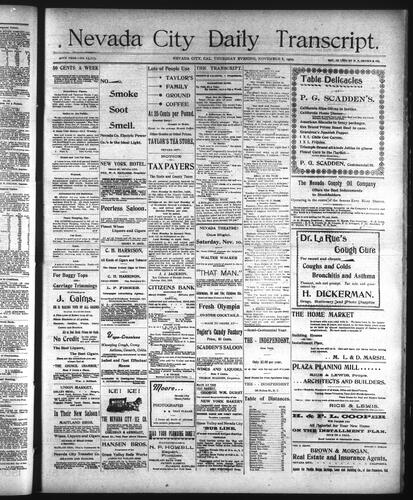 November 8, 1900