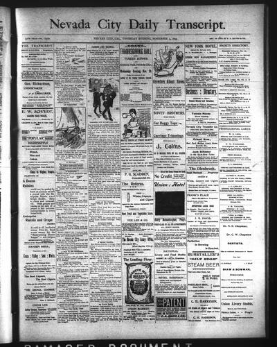 November 9, 1899