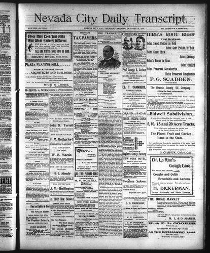 October 18, 1900