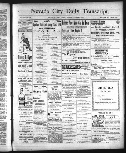 October 25, 1898