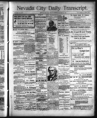 October 26, 1900