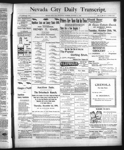 October 27, 1898