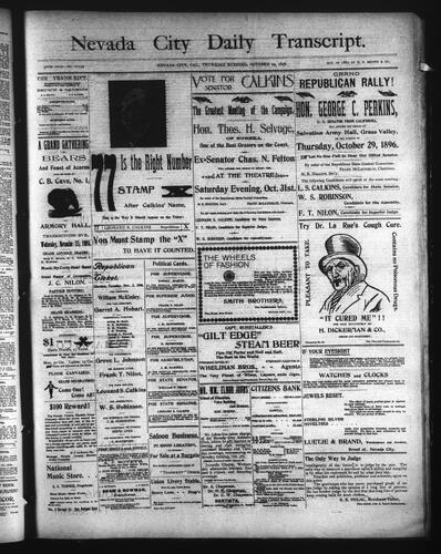 October 29, 1896