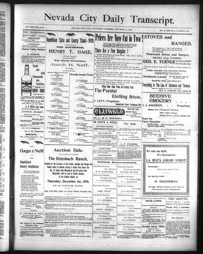 October 29, 1898