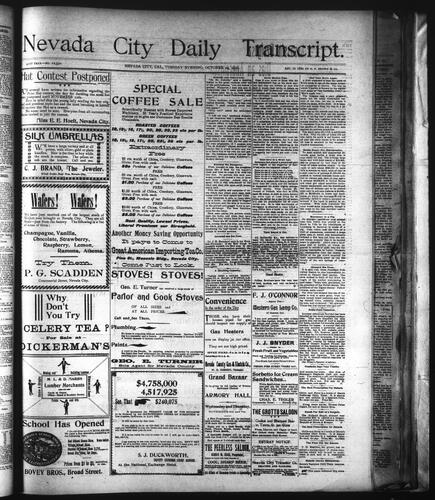 October 29, 1901