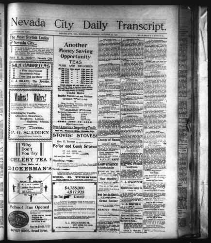October 30, 1901