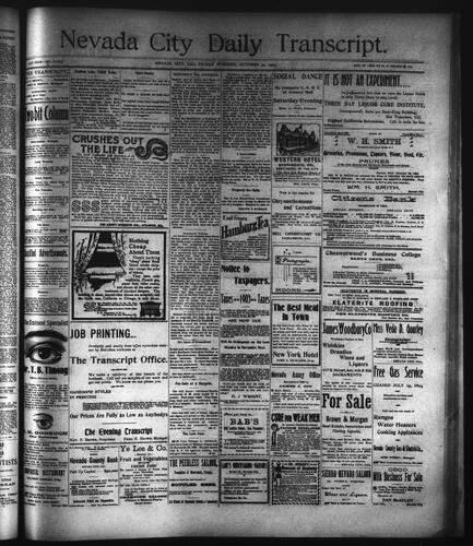 October 30, 1903