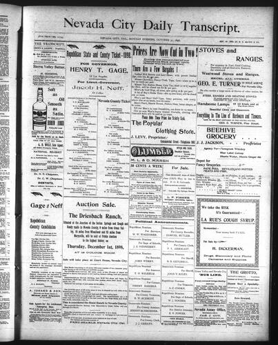 October 31, 1898