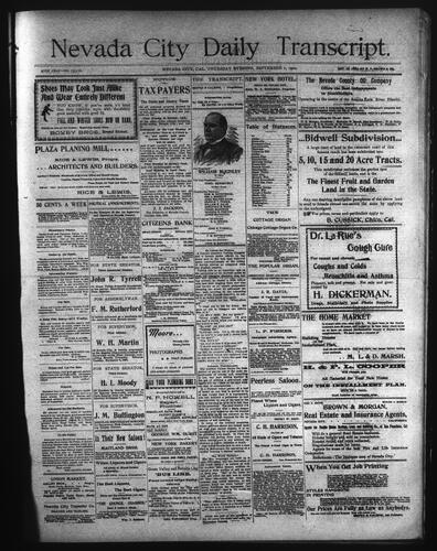 September 1, 1900
