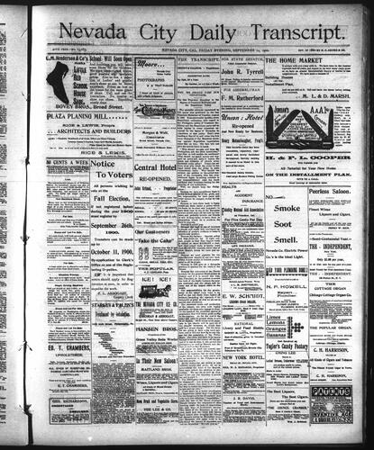 September 14, 1900
