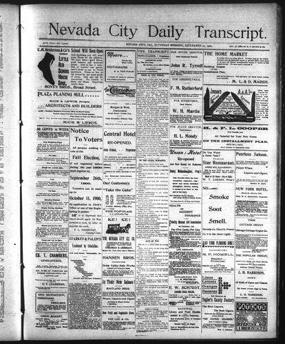 September 22, 1900