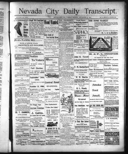 September 25, 1900