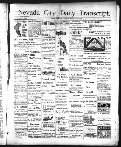 September 27, 1900