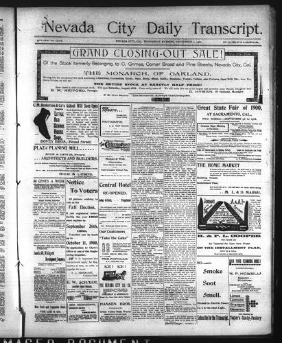 September 5, 1900