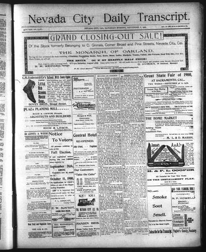 September 8, 1900
