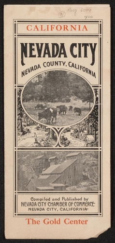Nevada City, Nevada County, California (1915)