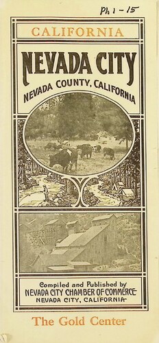 Nevada City, Nevada County, California (PH 1-15)(1915)