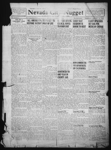 Click to view January 10, 1946 January 10, 1946