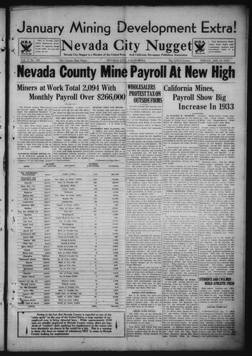 January 19, 1934