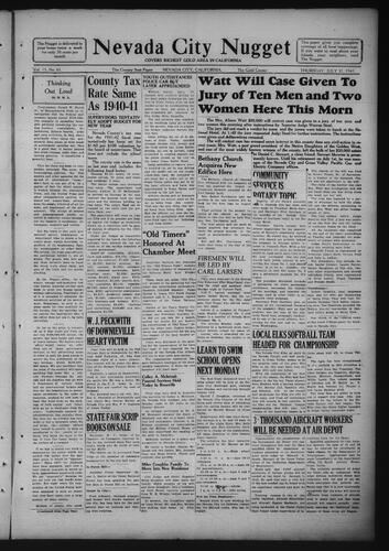 July 31, 1941