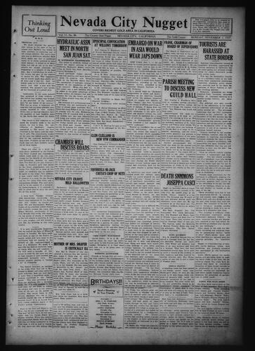 November 1, 1937