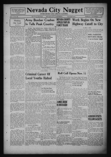 November 3, 1941