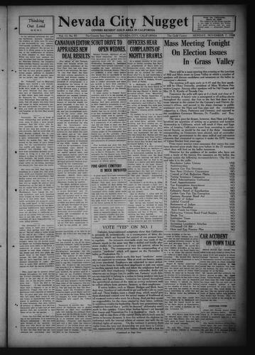 November 7, 1938