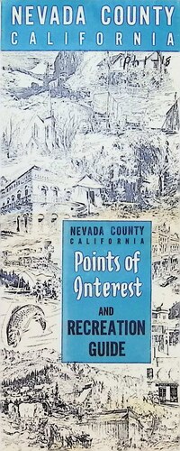 Nevada County California Points of Interest and Recreation Guide (PH 1-18)