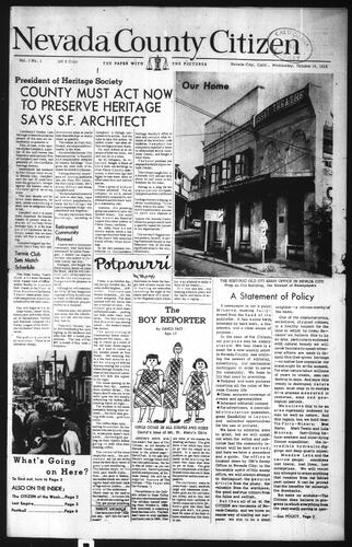 Click to view Nevada County Citizen Nevada County Citizen