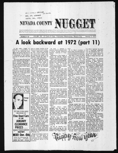 Click to view January 3, 1973 January 3, 1973