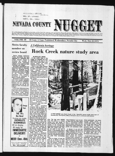 October 31, 1973