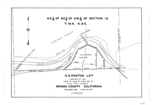 Click to see T16, R8, Sec. 12, 1946 of Allan Beeson Survey Maps Book EL