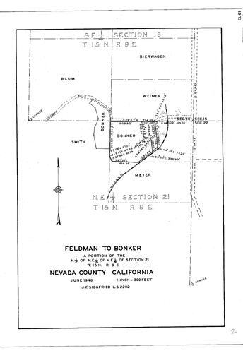 Click to see Fellman to Bonner, 1948 of Allan Beeson Survey Maps Book EL