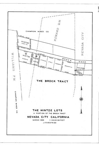 Click to see The Hintze Lots etc. of Allan Beeson Survey Maps Book EL