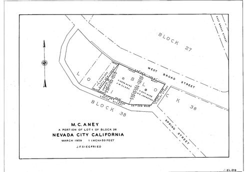 Click to see M. C. Aney, 1959 of Allan Beeson Survey Maps Book EL