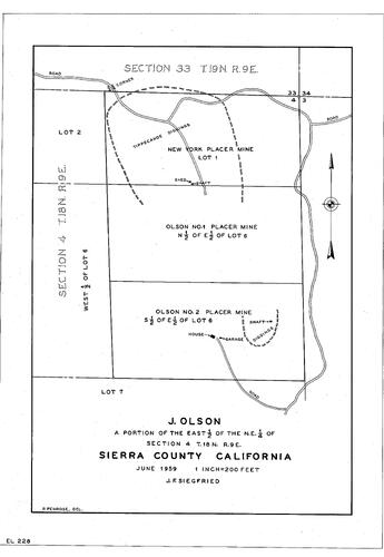 Click to see Beeson EL Map Book, pg. 228 of Allan Beeson Survey Maps Book EL