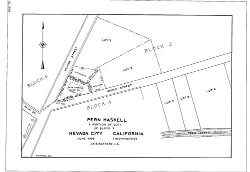 Click to see Beeson EL Map Book, pg. 229 of Allan Beeson Survey Maps Book EL