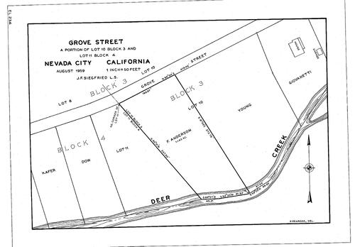 Click to see Brove Street Block3, lot 10, 1959 of Allan Beeson Survey Maps Book EL