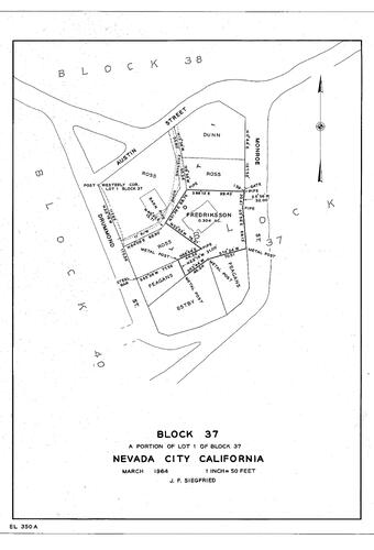 Click to see Beeson EL Map Book, pg. 350 A of Allan Beeson Survey Maps Book EL