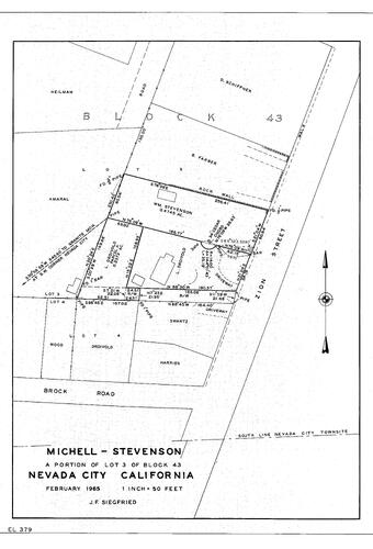 Click to see Michell-Stevenson, 1965 of Allan Beeson Survey Maps Book EL