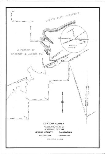 Click to see Contour Corner, 1948 of Allan Beeson Survey Maps Book ER